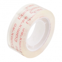 齐心 JF1830-8 超透文具胶带 8卷/筒 18mm*30y