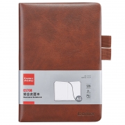 齐心 C5708 简合皮面本 A5 120张 1本