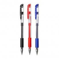 齐心 A1 软护手拔帽中性笔 子弹头0.5mm 12支/盒