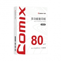 齐心 CB0184-5 Comix（红）复印纸80克 A4 5包 白